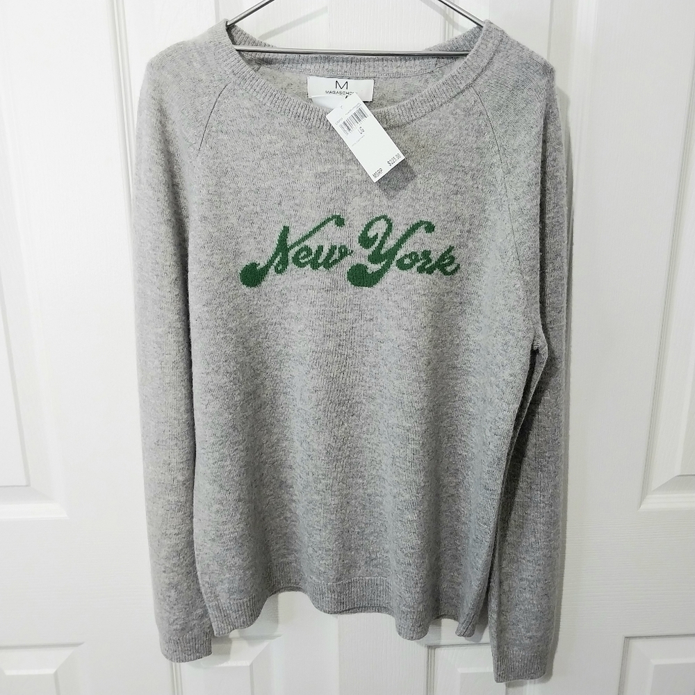 Magaschoni 100% Cashmere‎ Sweater, NWT, Size L